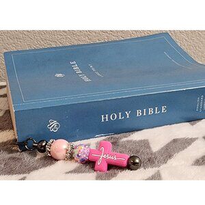 Beaded Jesus Bookmark